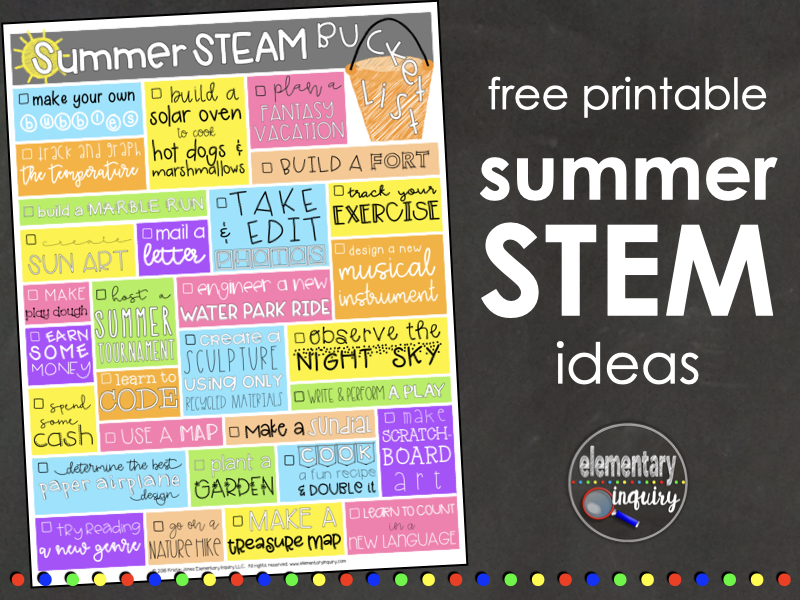 summer stem activities