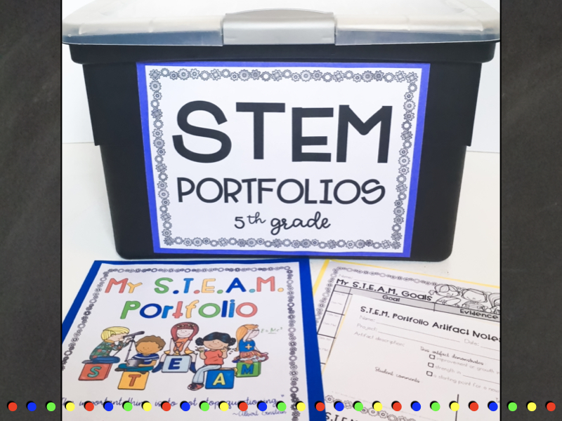 stem student portfolios