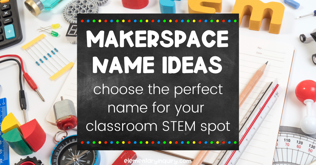 makerspace name ideas